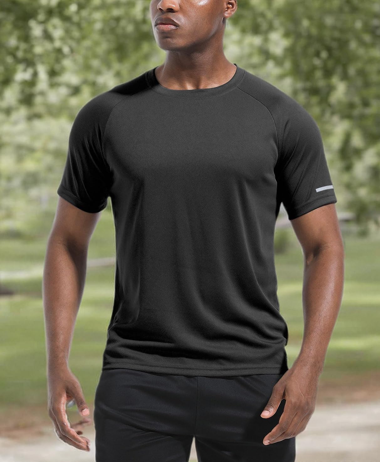 Boyzn 1er, 3er, 5er oder 7er Pack Herren-Trainings-Laufshirts, Dry Fit feuchtigkeitsableitendes T-Shirt, Gym Sport Kurzarm-T-Shirts