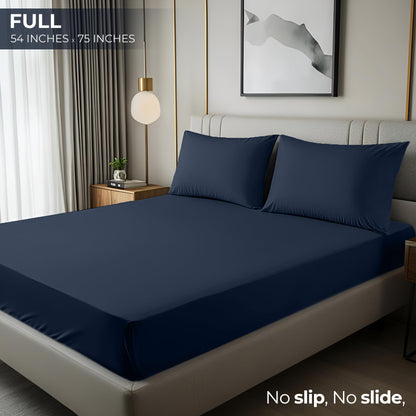 Utopia Bedding Queen Fitted Sheet - Bottom Sheet - Deep Pocket - Soft Microfiber - Shrinkage and Fade Resistant - Easy Care -1 Fitted Sheet Only (Grey)