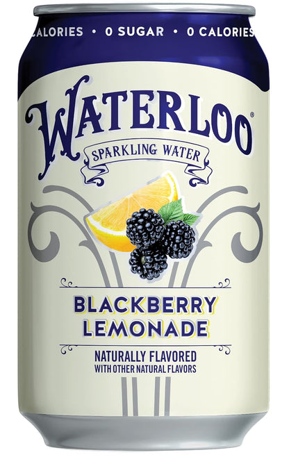 Waterloo Sparkling Water Blackberry Lemonade Review: A Refreshing Twist