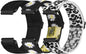 22mmRipple Black+sunflower+white Leopard Print
