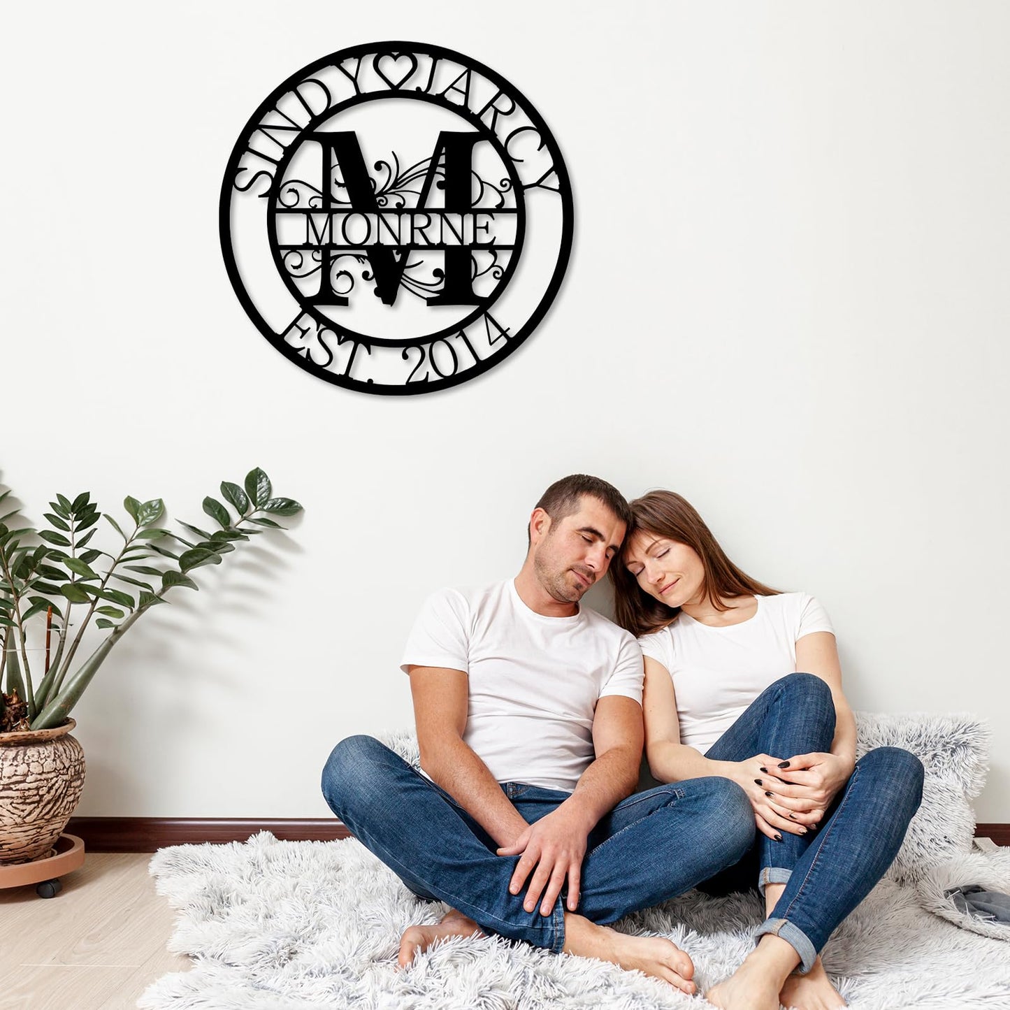 Personalisiertes Hirsch Metallschild für die Hütte | Individuelles Metallschild | Personalisierte Campingschilder | Hirschjäger-Geschenk | Individuelle Metallschilder für draußen | Individuelles Familiennamenschild | Hüttendekoration | Veranda-Schild