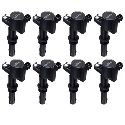 BDFHYK Ignition Coil Pack UF648 and Iridium Spark Plug 97390 Compatible with Jeep Grand Cherokee 2011-2015 Jeep Wrangler Dodge Charger Grand Caravan 2016 Chrysler 200 300 Jeep Coil Pack 3.6L Set of 6