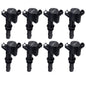 BDFHYK Ignition Coil Pack UF648 and Iridium Spark Plug 97390 Compatible with Jeep Grand Cherokee 2011-2015 Jeep Wrangler Dodge Charger Grand Caravan 2016 Chrysler 200 300 Jeep Coil Pack 3.6L Set of 6