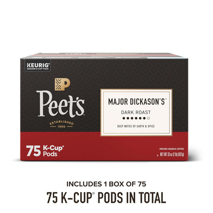 Peet's Coffee Dark Roast Keurig K-Cup Pods: A Rich Coffee Experience