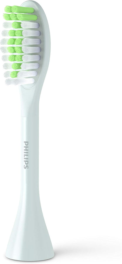 Philips One by Sonicare Ersatzbürstenköpfe, 2er-Pack, Schwarz, Kompatibel mit Philips One elektrische Zahnbürste, BH1022/06