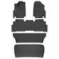 GINOWY-Floor Mats for Toyota 4Runner 1996-2002,1st+2nd Row,TPE All Weather Car Mats Custom Fit Rubber Floor Liners Car Accessories for Toyota 4Runner