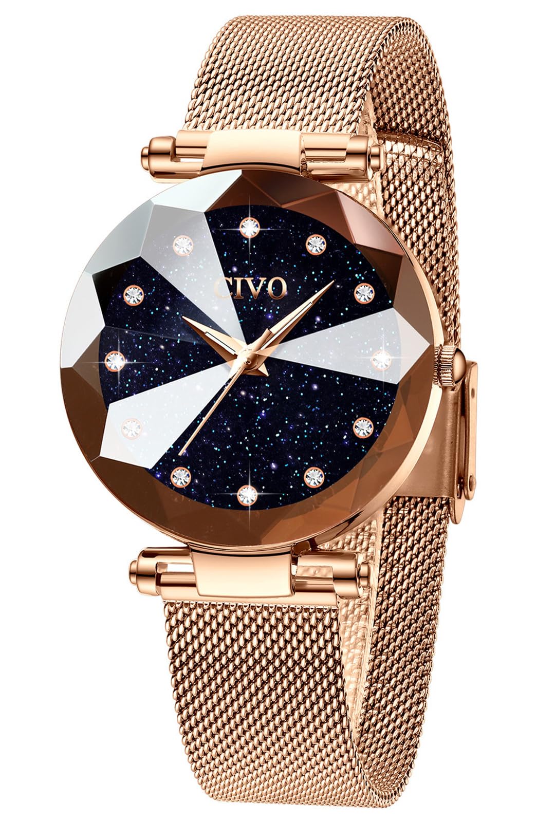 1 rose gold black