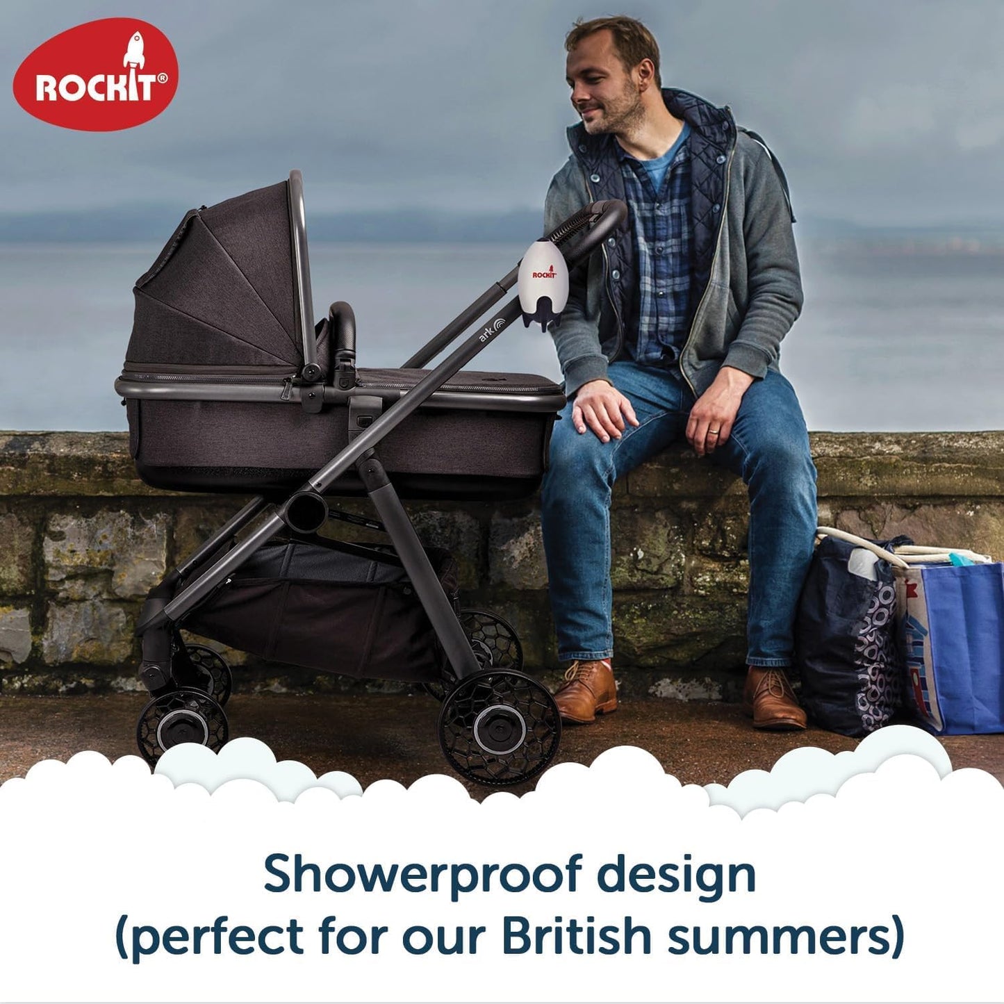 Rockit – Tragbare Babywippe, per USB aufladbar 2.0