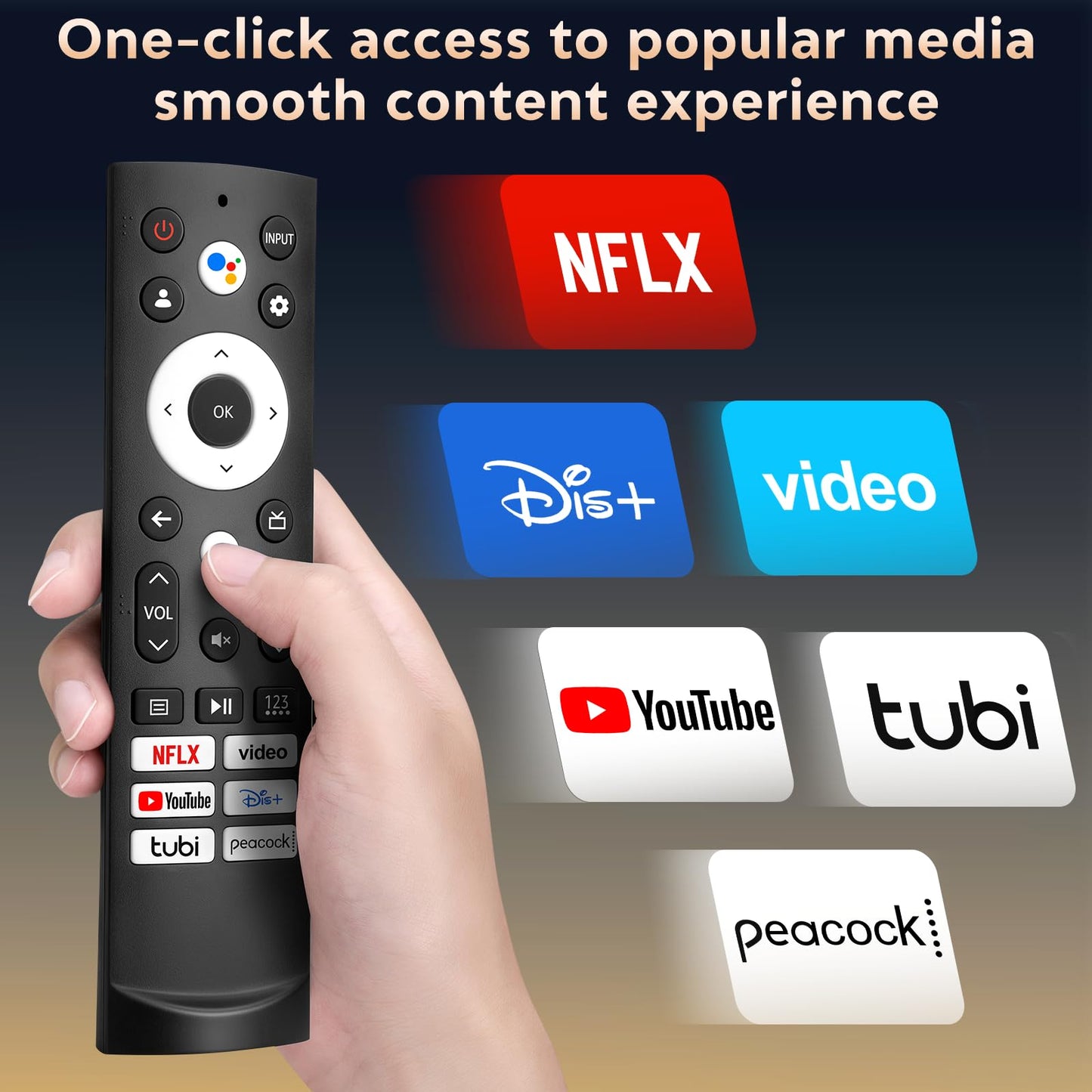 Magic Remote for LG-Smart-TV-Remote-Control-Replacement with Pointer and Voice Function,Compatible with LG 2021/2022/2023/2024 UHD OLED QNED NanoCell 4K 8K Smart TV