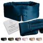 SUNDAYSILKS™ Exclusive Mulberry Silk Sleep Mask | Soft Eye Covers, Blackout Sleeping Mask for Women & Men | Silk Eye Mask for Sleep, Travel, and Relaxation | Antifaz para Dormir [Nude Champagne]