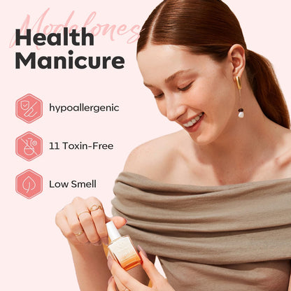Modelones Nagelprimer, 2PCS Professioneller Naturnagel Prep Dehydrate & Bond Primer, Überlegene Haftung für Gel-Nagellack 15ml