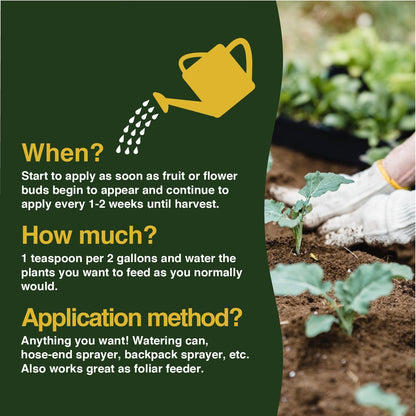 Unlock Your Garden's Potential with Farmer's Secret Fruit & Bloom Booster Fertilizer
