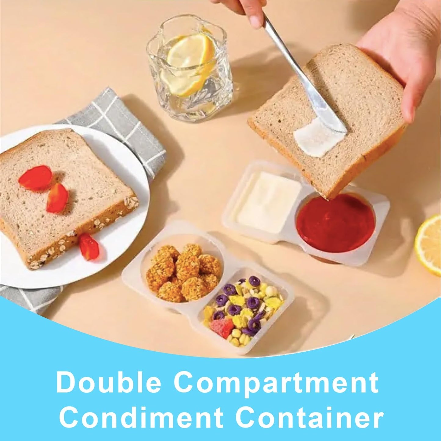 Pure Future 10-teiliges Set (5er-Pack, 1 l) Borosilikatglas-Lebensmittelbehälter mit verbesserten abnehmbaren Verschlussdeckeln – auslaufsichere Essenszubereitungs-Lunchboxen, ofen-/mikrowellengeeignet