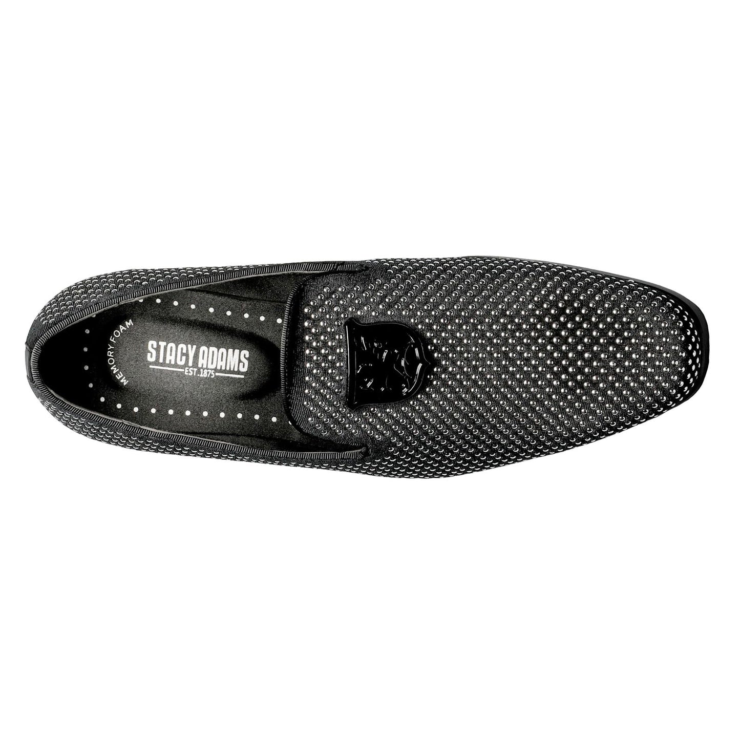 Stacy Adams Men's Swagger Studded Ornament Slip-on Driving Style Loafer