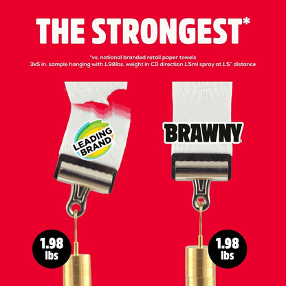 Brawny Tear-A-Square 3-Ply Paper Towels: The Ultimate Cleaning Companion