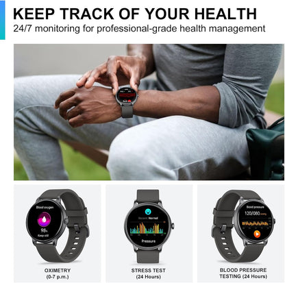 Smart Watch, 1.43'' AMOLED Smart Watches for Men Women