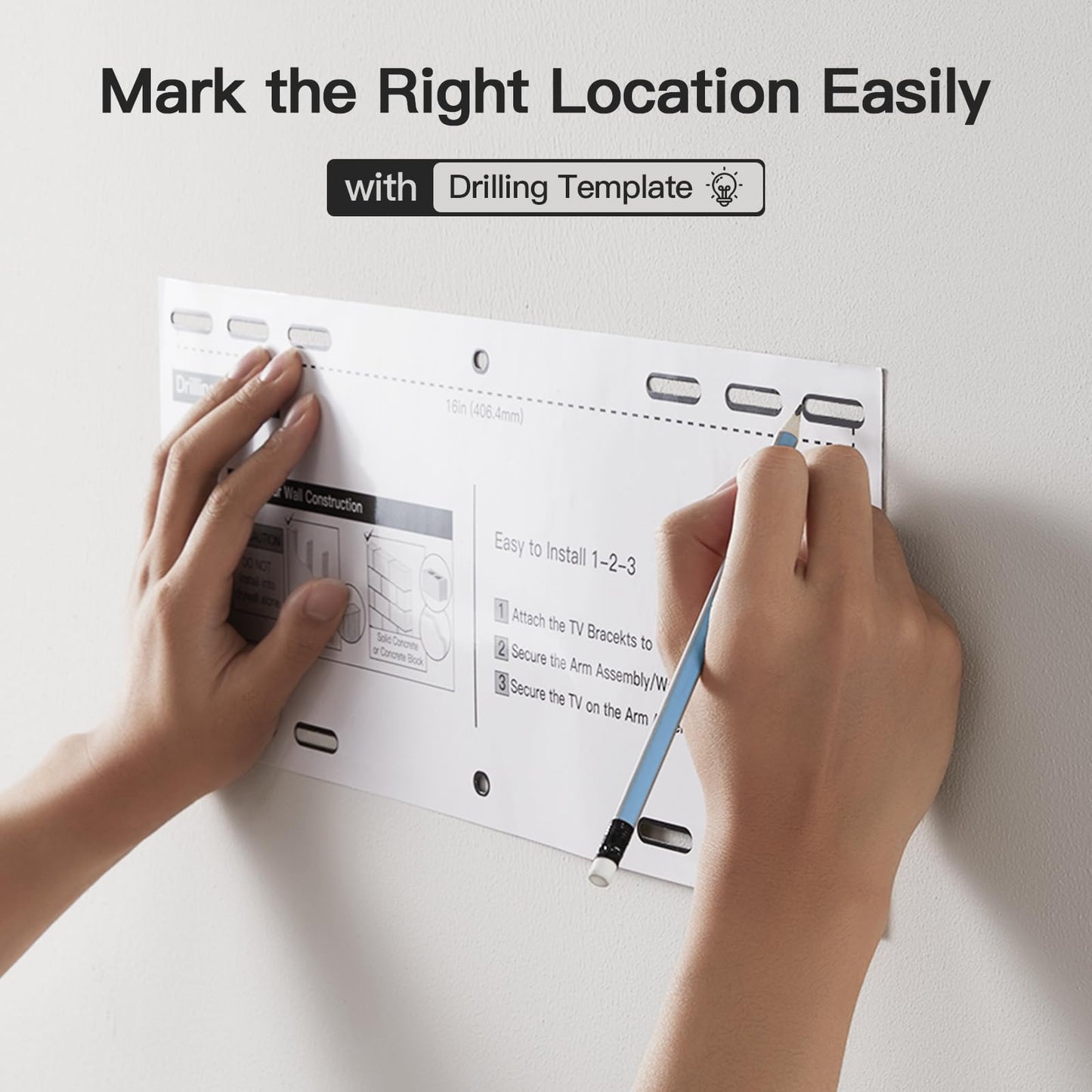 Pipishell TV Wall Mount for 26-74 inch LED LCD OLED 4K TVs up to 99lbs, Full Motion TV Mount Bracket Articulating Swivel Extension Tilting Leveling Max VESA 400x400mm, Fits 12/16 Inch Wood Studs