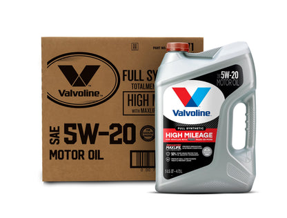 Valvoline MaxLife High Mileage 5W-30 Synthetic Blend Motor Oil 5 Quart