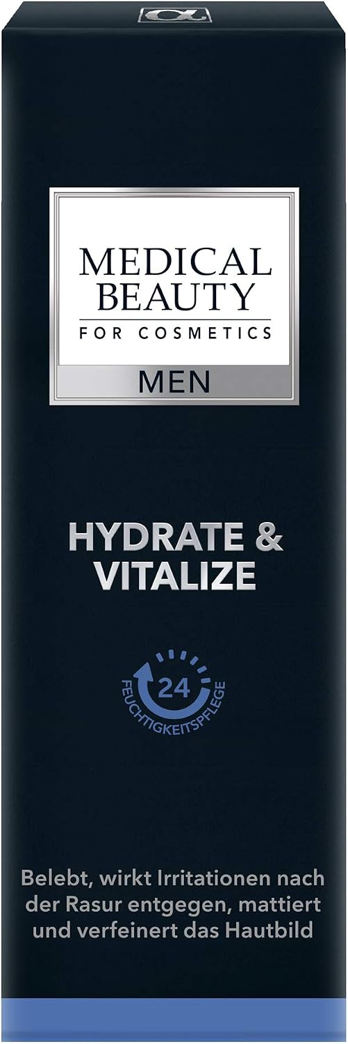 MEDICAL BEAUTY® MEN Moisturising Cream Skin Care for Men Counteracts Irritation for Vital, Fresh Appearance 75 ml