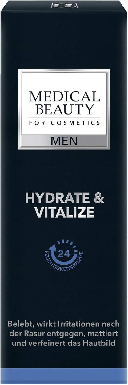 MEDICAL BEAUTY® MEN Moisturising Cream Skin Care for Men Counteracts Irritation for Vital, Fresh Appearance 75 ml