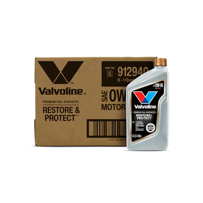 Valvoline Advanced Full Synthetic SAE 0W-20 Motor Oil 5 QT