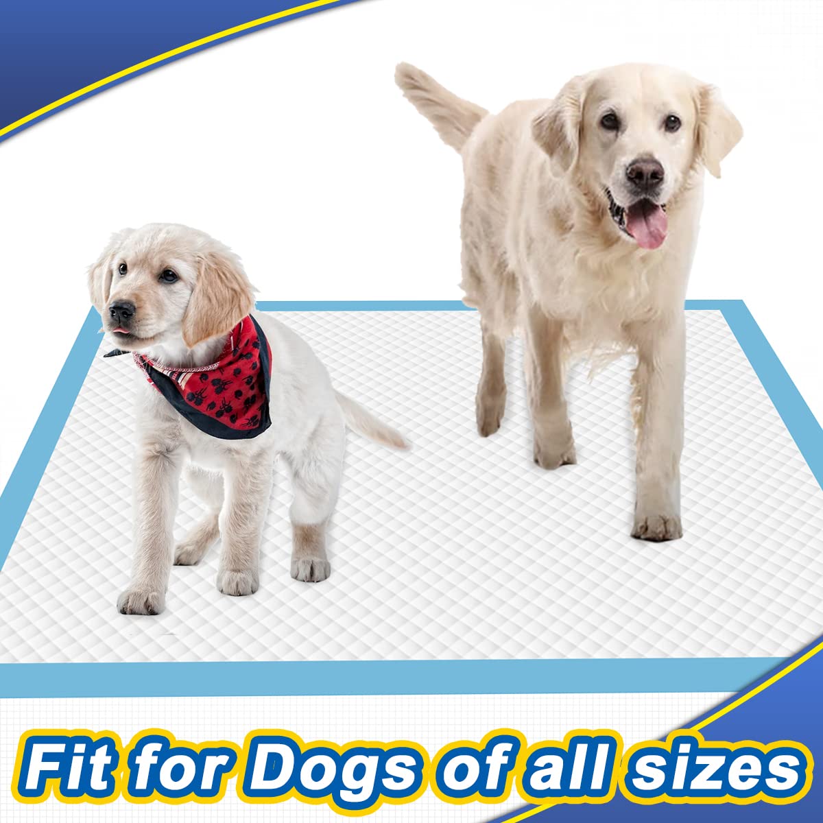 Dogcator Dog Pee Pads Extra Large 30"x36", 30 Count Super Absorbent Pee Pads for Dogs, Disposable Urine Bed Pads for Doggie, Thicken XXL Puppy Pads, Piddle Pads X-Large for Indoor, Outdoor Use