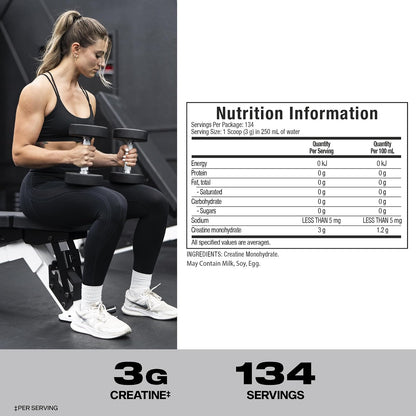 MuscleTech Platinum 100% Creatine Monohydrate Unflavoured 402g