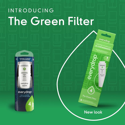 Clean Drinking Water Made Easy with everydrop by Whirlpool Ice and Water Refrigerator Filter 4