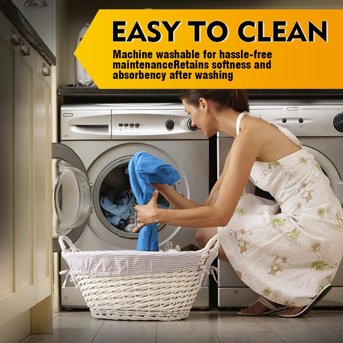 HOMEXCEL Microfiber Cleaning Cloth 12 Pack, 12.5 x 12.5 inch Microfiber Towels for Cars, Ultra Absorbent Car Washing Cloth, Lint Free Streak Free Cleaning Rags for Car, Kitchen, and Window (Grey)