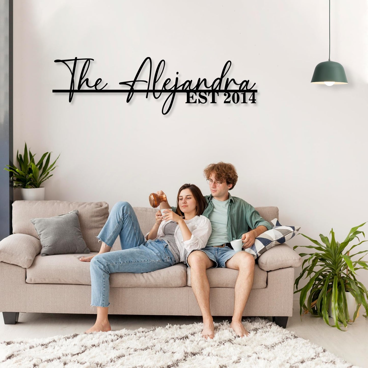 Personalisiertes Hirsch Metallschild für die Hütte | Individuelles Metallschild | Personalisierte Campingschilder | Hirschjäger-Geschenk | Individuelle Metallschilder für draußen | Individuelles Familiennamenschild | Hüttendekoration | Veranda-Schild
