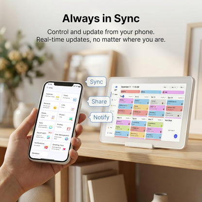 Mezed 21.5 Inch Digital Calendar: A Game-Changer for Family Organization