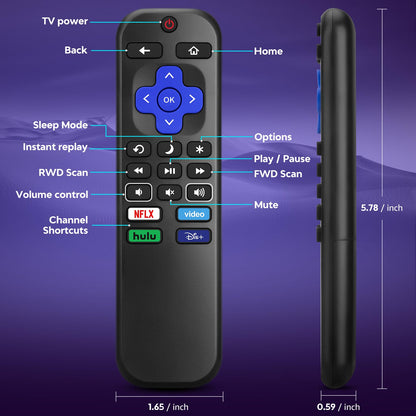 Magic Remote for LG-Smart-TV-Remote-Control-Replacement with Pointer and Voice Function,Compatible with LG 2021/2022/2023/2024 UHD OLED QNED NanoCell 4K 8K Smart TV