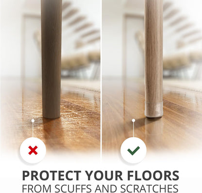 Felt Pads X-PROTECTOR - Giant 235 Pack Premium Furniture Pads. Huge Quantity Felt Furniture Pads Wood Floor Protectors for Furniture Feet – Best Hardwood Floor Protectors. Protect Your Wood Floors!