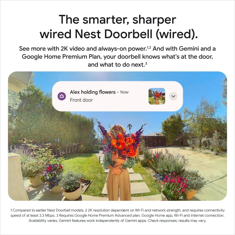 Google Nest Doorbell (Wired, 3rd gen) Review: Enhanced Security and Convenience