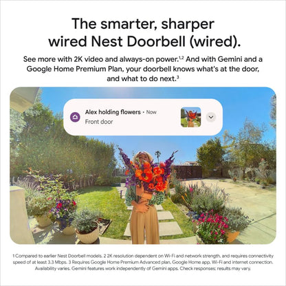 Google Nest Doorbell (Wired, 3rd gen) Review: Enhanced Security and Convenience