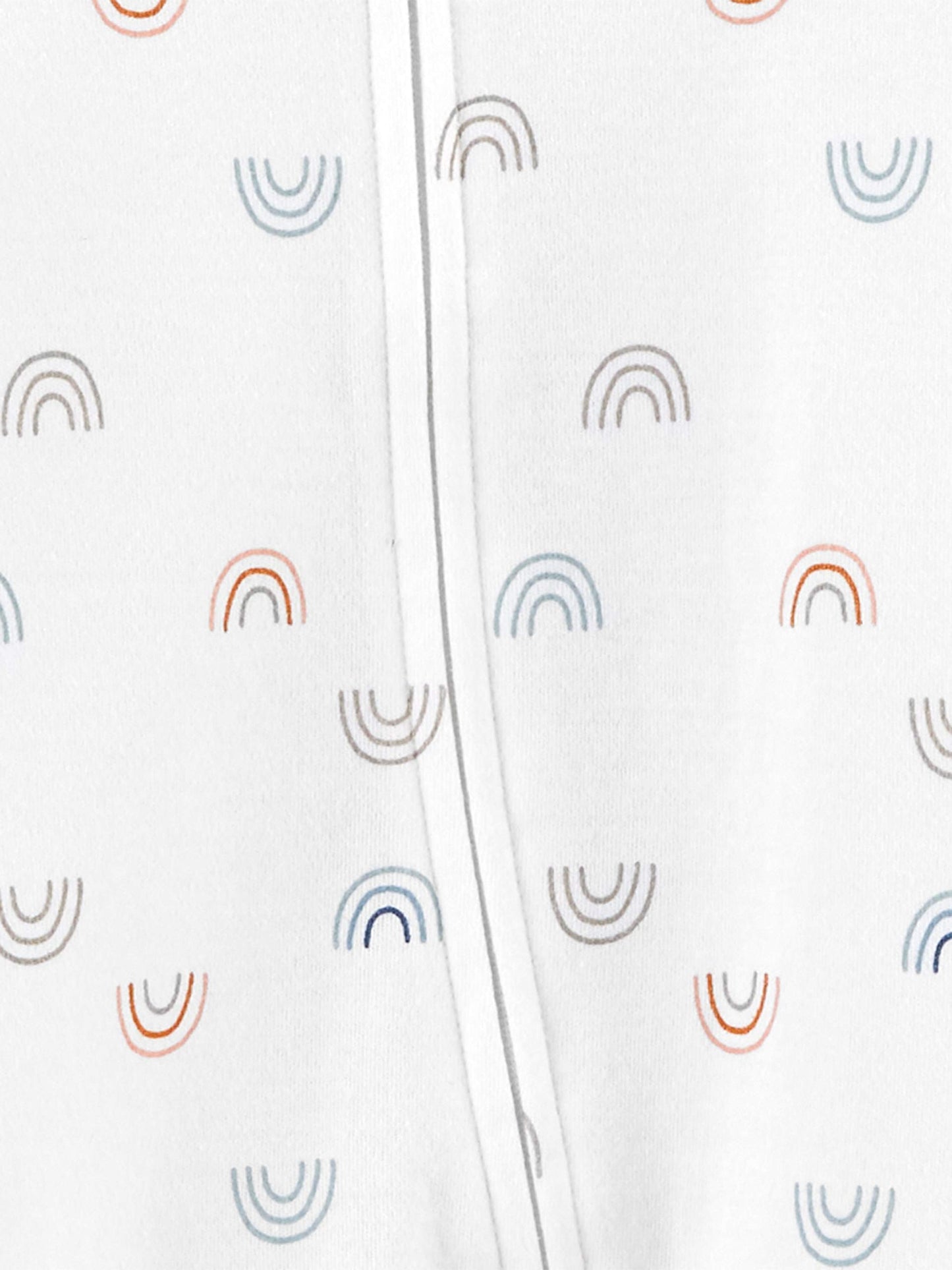Simple Joys by Carter's Unisex Baby-Schlafoverall mit Füßen aus Baumwolle, 3er-Pack, Bär/Lama/Regenbogen, 3-6 Monate