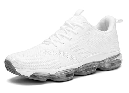 Mens Running Shoes Air Low Top Comfort Walking Lace Up Sneakers Breathable Fashion Tennis Sport Gym Fitness Cross Trainers
