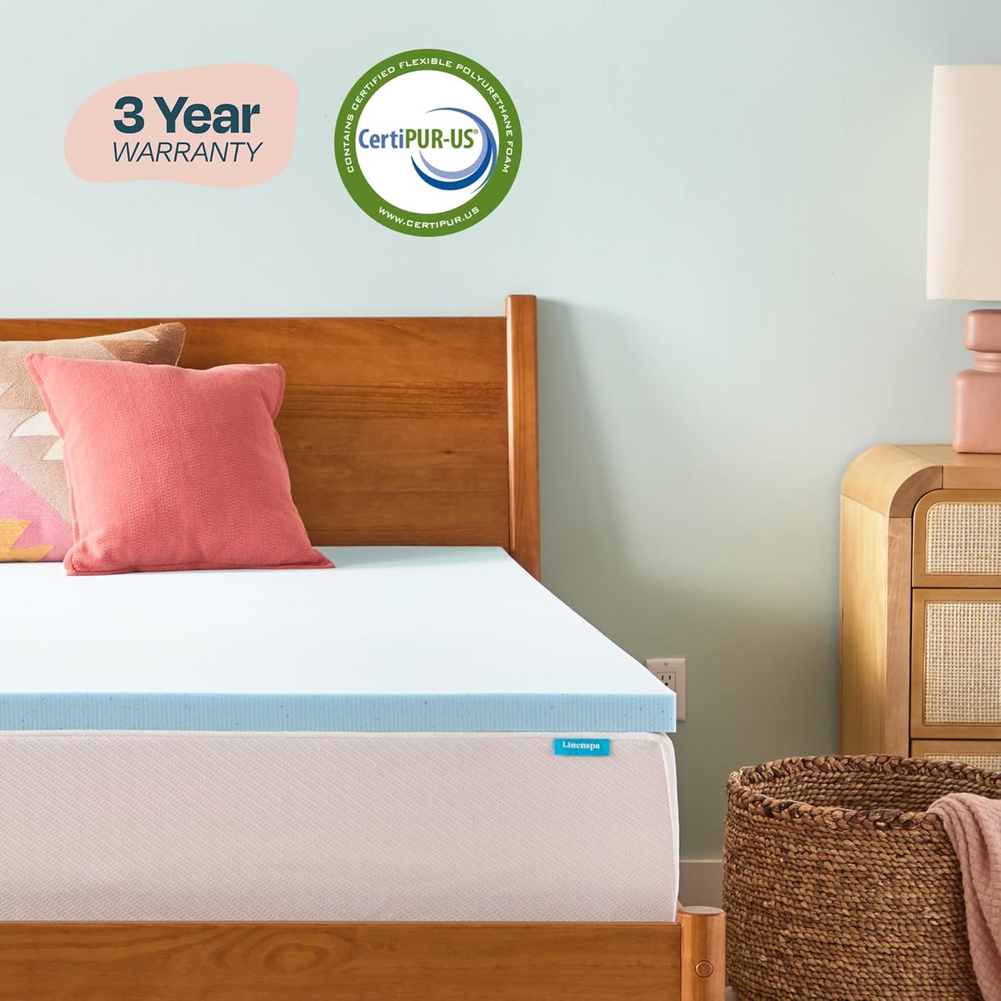 Linenspa 2 Inch Memory Foam Mattress Topper Review: A Game-Changer for a Restful Night's Sleep