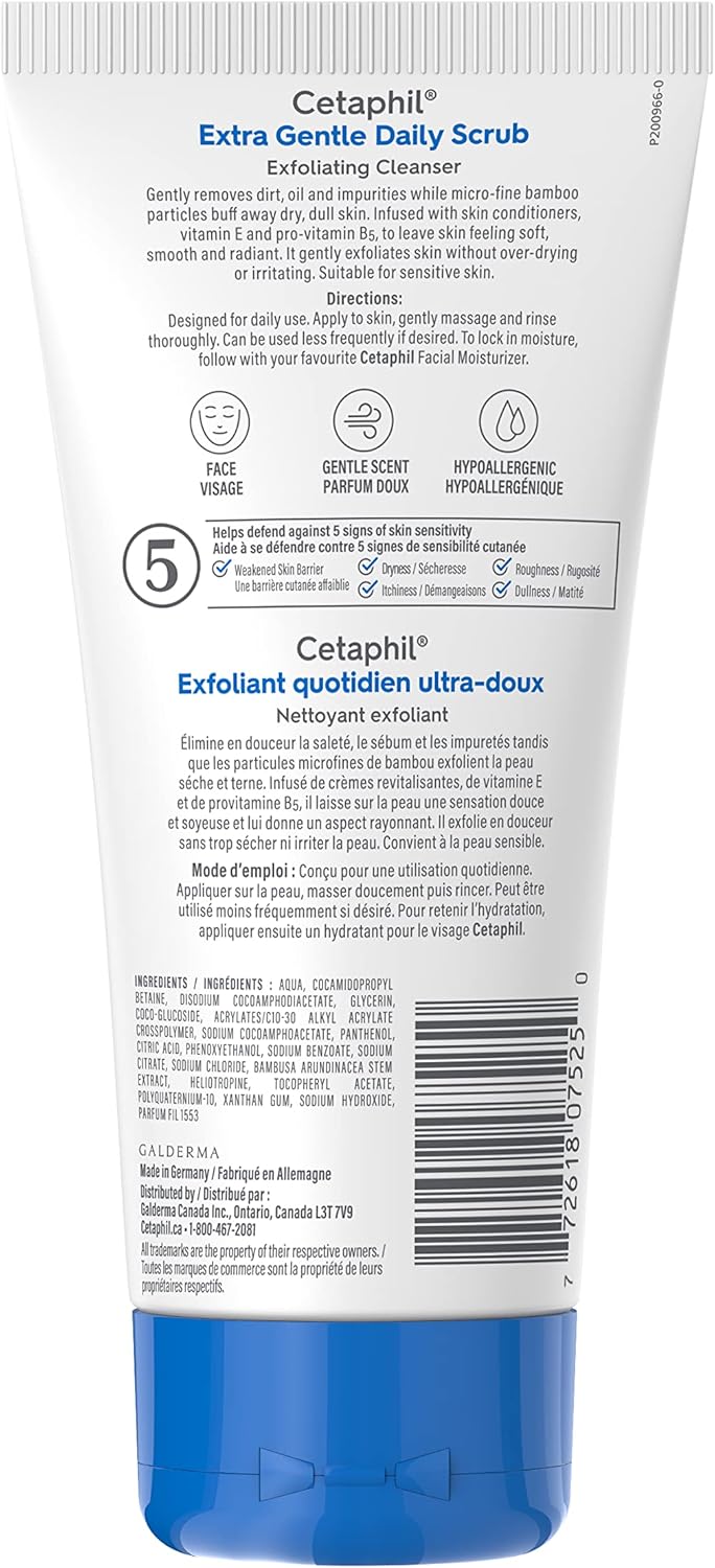 Cetaphil Milde Hautreinigung (473 ml) – Feuchtigkeitsspendende Gesichts- und Körperreinigung – Ideal für empfindliche, trockene Haut – Nicht reizend, parfümfrei und von Dermatologen empfohlen