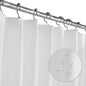 LiBa PEVA 8G Bathroom Shower Curtain Liner, 72" W x 72" H, Frosted, 8G Heavy Duty Waterproof Shower Curtain Liner