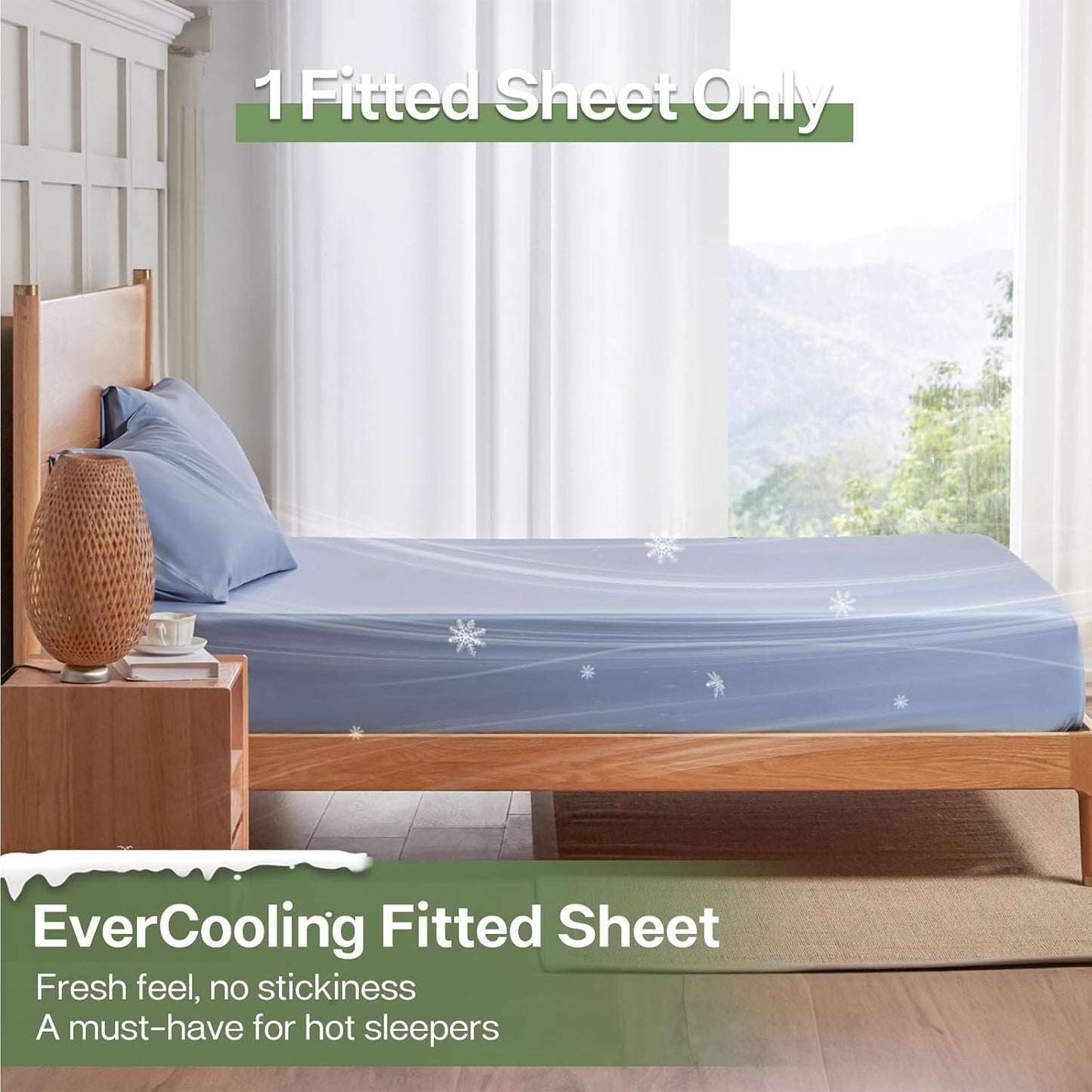 Soft, Breathable Bedding: MR&amp;HM's Twin XL Fitted Sheet