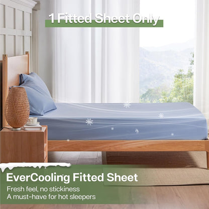 Soft, Breathable Bedding: MR&amp;HM's Twin XL Fitted Sheet