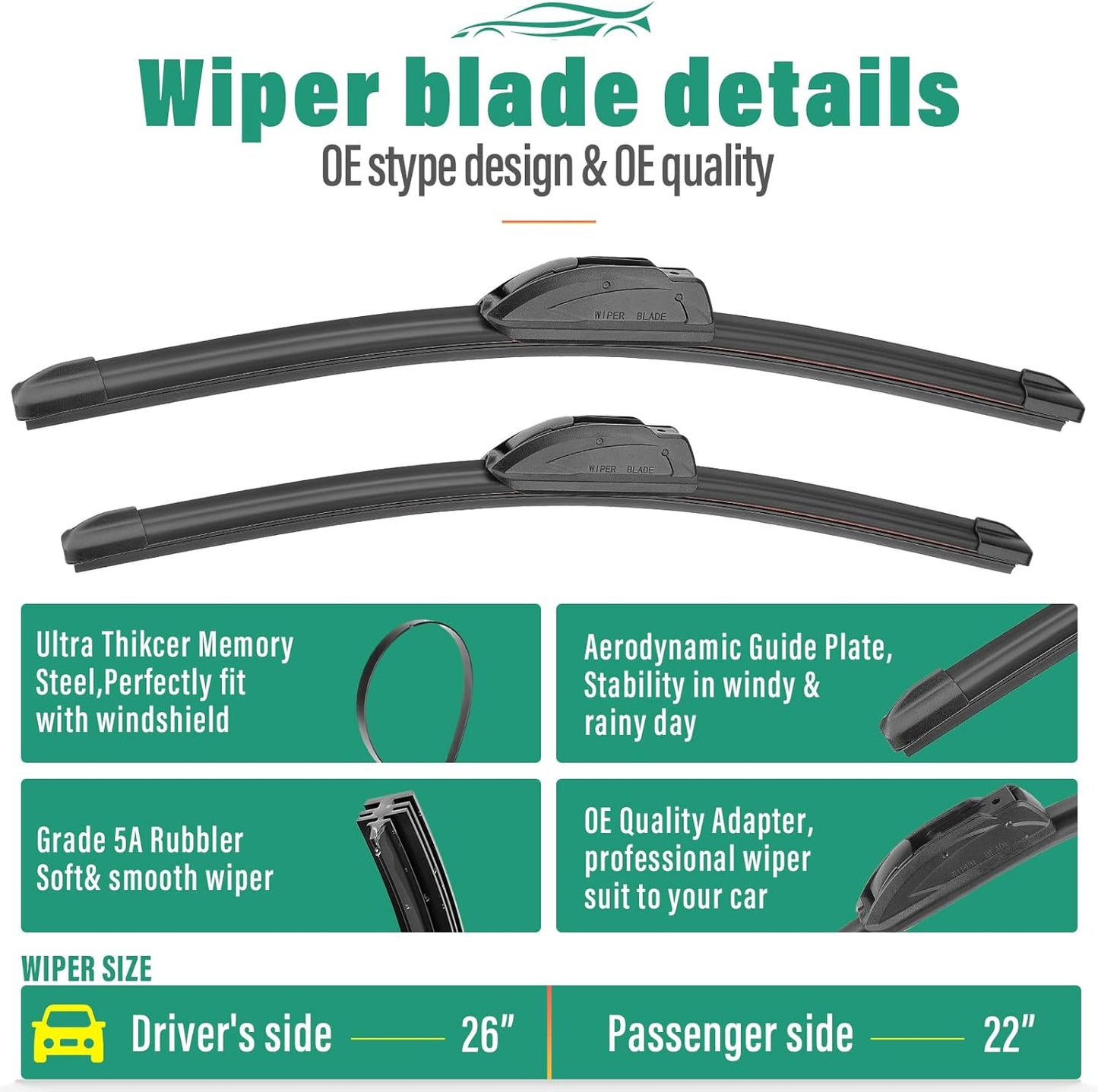 Upgrade Your Honda Odyssey's Visibility with WINDSMILE's Premium Wipers