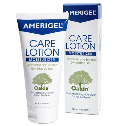 AMERIGEL Care Lotion – Hypoallergenic Moisturizer - Diabetic Skin Care - Rehydrates and Soothes Dry, Irritated Skin - 16 oz.