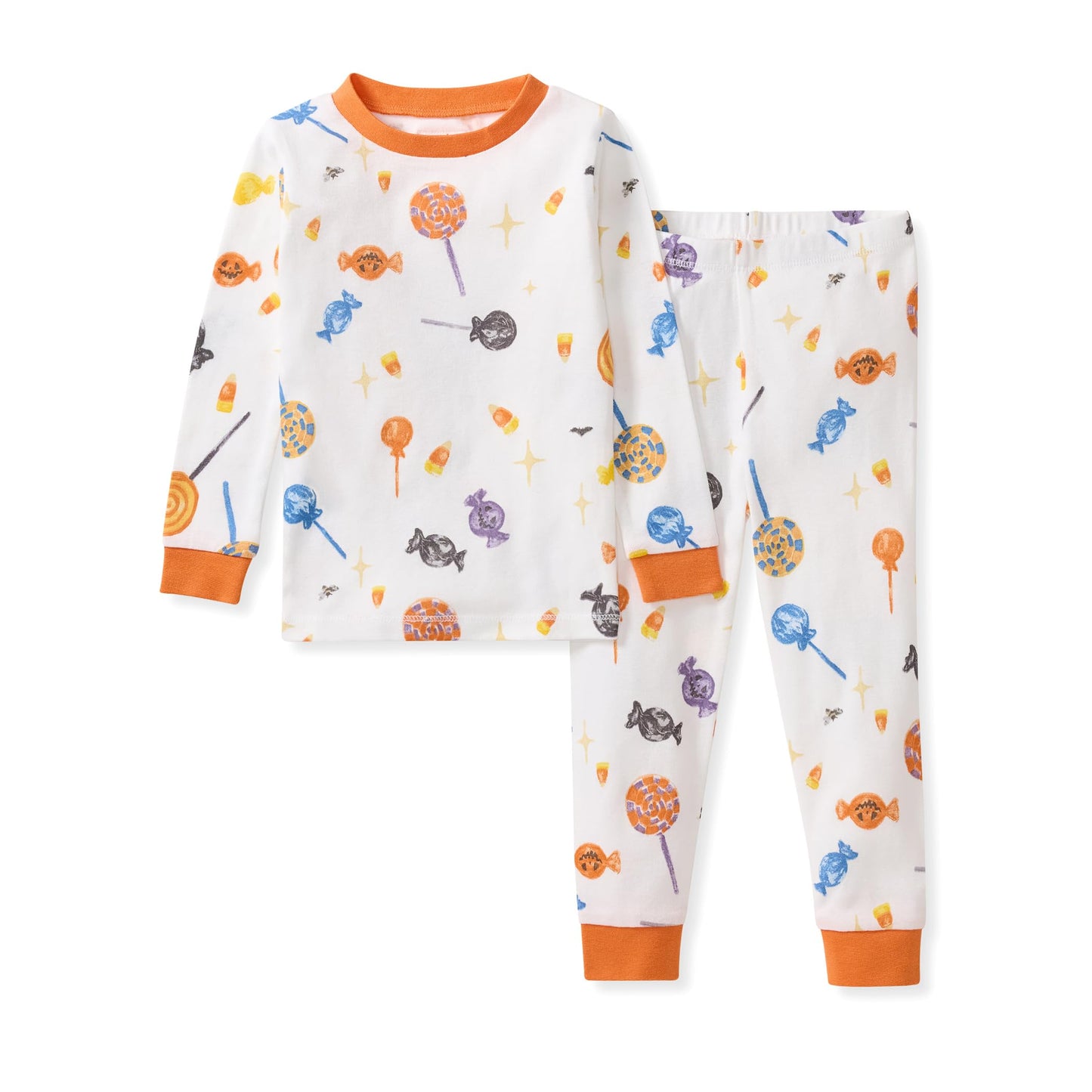 Burt's Bees Baby Organic Cotton Pajamas for Boys, 100% Cotton Pajama Set for Toddlers and Kids, Soft and Stretchable Fabric
