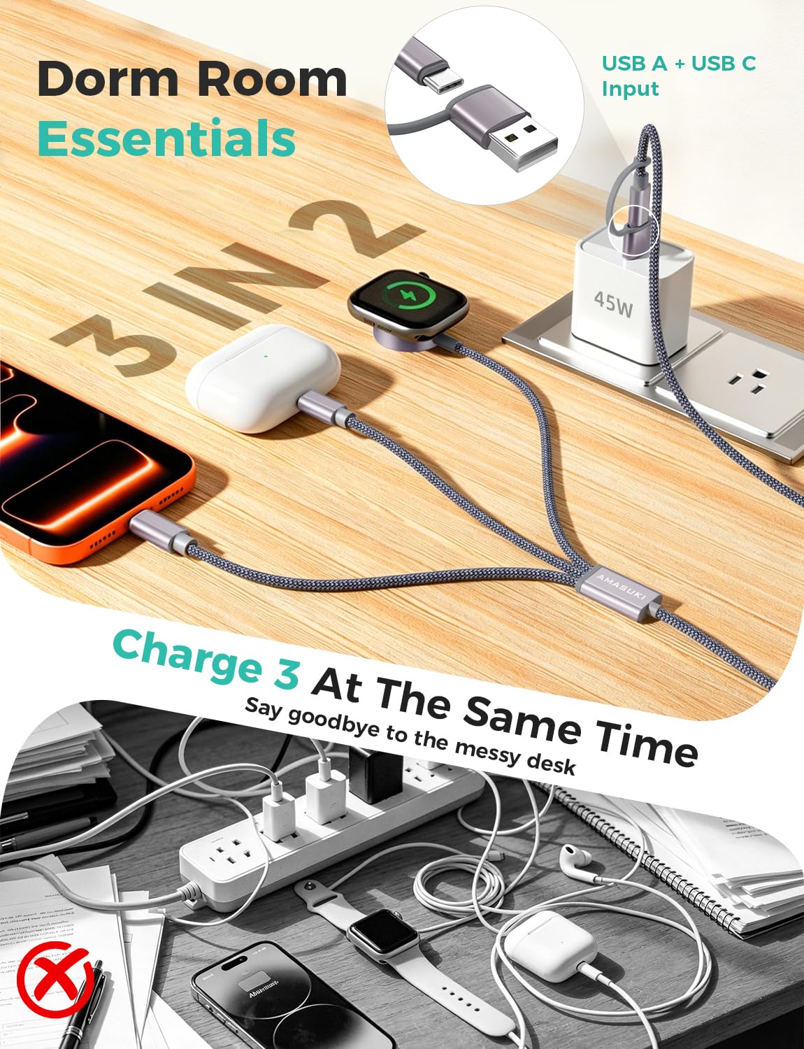 2026 Travel Essentials: The Ultimate Multi-Charging Cable for Apple Watch and iPhone
