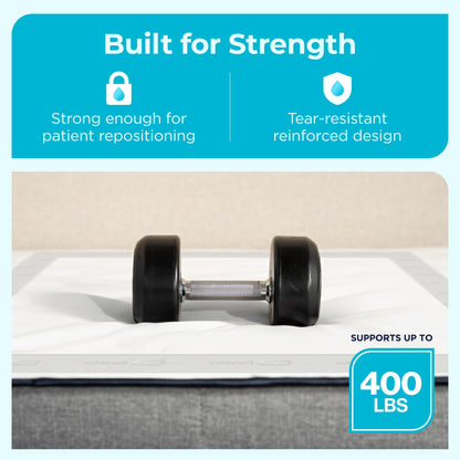 Inspire Super Absorbent Disposable Bed Pads for Chronic Incontinence Ultra Thick and Absorbent Bed Pads Disposable Adult | Pee Pads for Adults (36" X 36" Pack of 50) XX Large