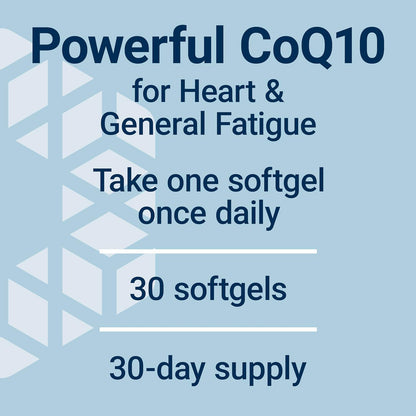 Life Extension Super Ubiquinol CoQ10 with Enhanced Mitochondrial Support, 200mg, 30 Softgels