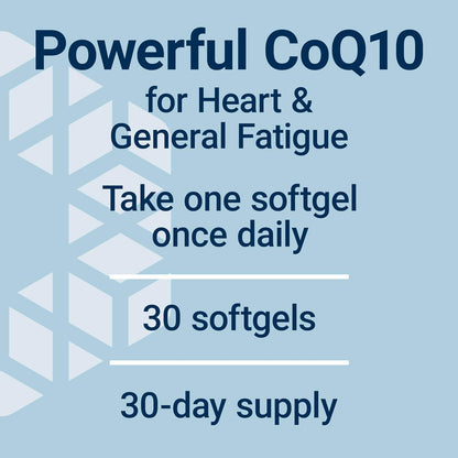 Life Extension Super Ubiquinol CoQ10 with Enhanced Mitochondrial Support, 200mg, 30 Softgels