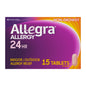 Allegra Adult 24-Hour Allergy Relief Tablets, Non-Drowsy Indoor and Outdoor Allergy Medicine, 180 mg Fexofenadine HCI Antihistamine Pill, 45-Count,(Pack of 2)